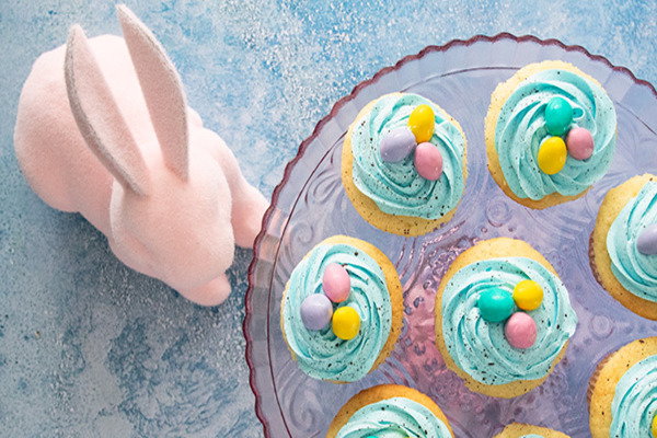 Easter Nest Cupcakes